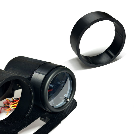 20mm Performance gauge spacer for 52mm gauge wiring access