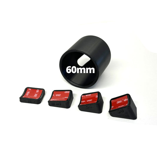 Universal gauge pod mount 60mm 4X viewing angles steering column dash cluster