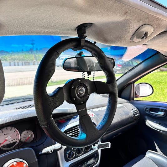 Custom steering wheel hook for 1995-2005 Neon SRT4 Sun visor clip