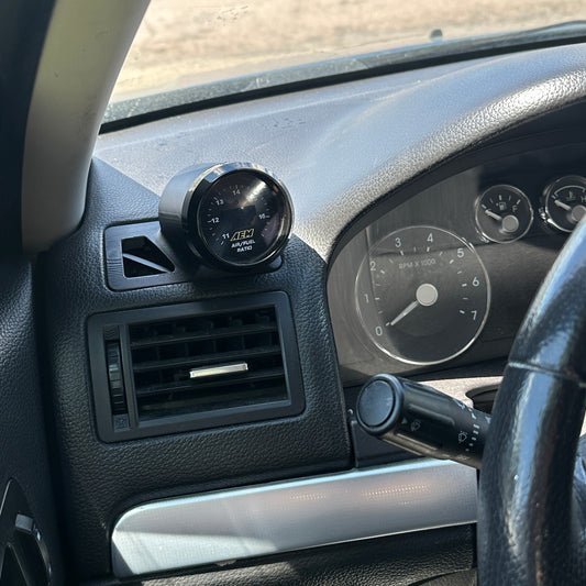 Single gauge pod mount for 2006-2009 Fusion functional defrost vent