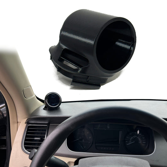 Gauge pod mount for 2013-2019 Ford Tarus SHO functional defrost vent