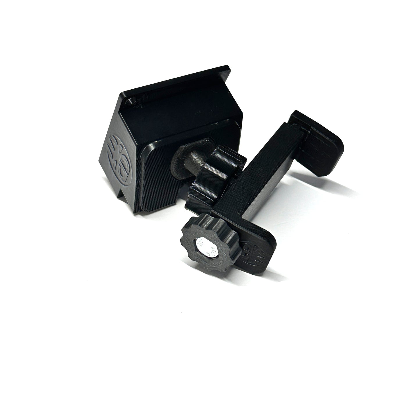 Custom phone mount for 1997-2001 CRV replaces factory clock