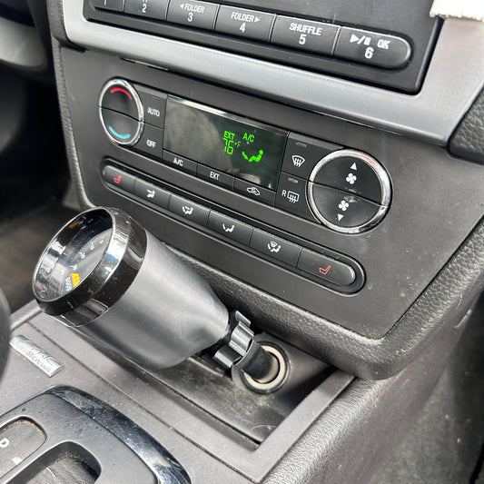 Universal power port gauge pod mount 52mm lighter pivot ball joint