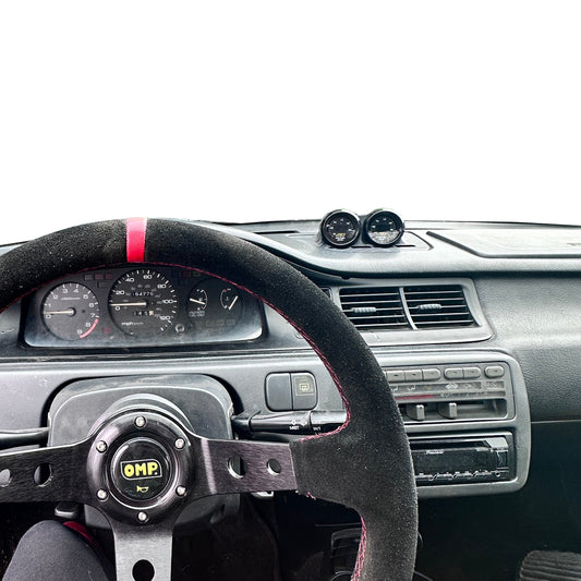 Dual 52mm gauge pod mount for 1992-1995 Civic EG center defrost vent