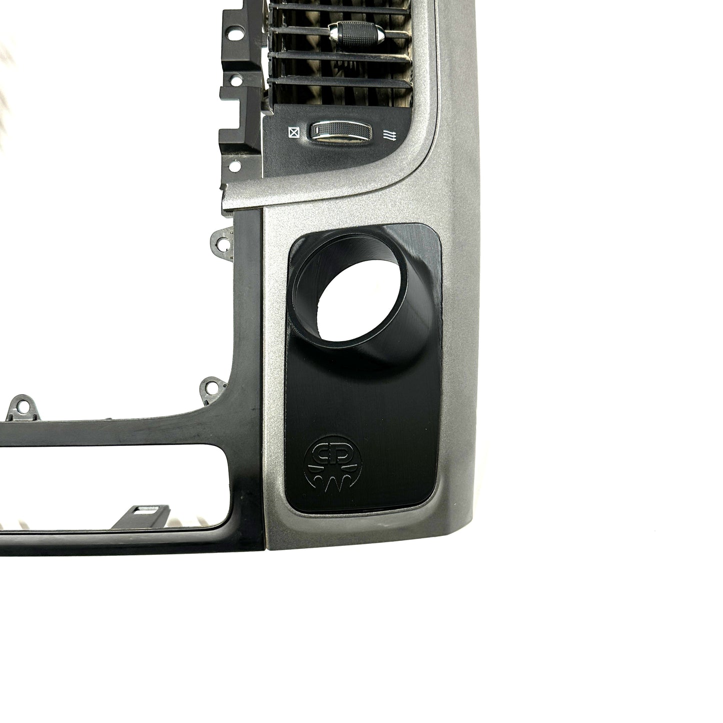 Single gauge pod mount for 2013-2018 RAM center bezel