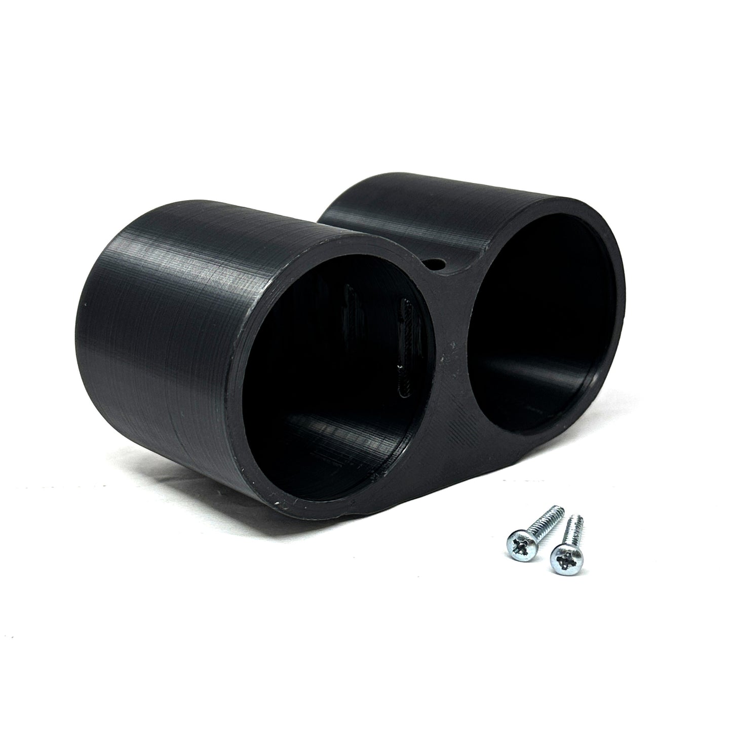 Dual gauge pod mount 52mm steering column dash cluster screw on.