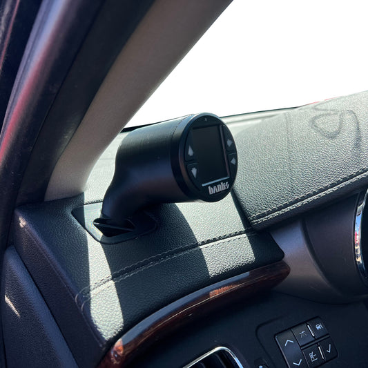 Single gauge pod mount for 2009-2015 Cadillac CTS CTS-V functional defrost vent