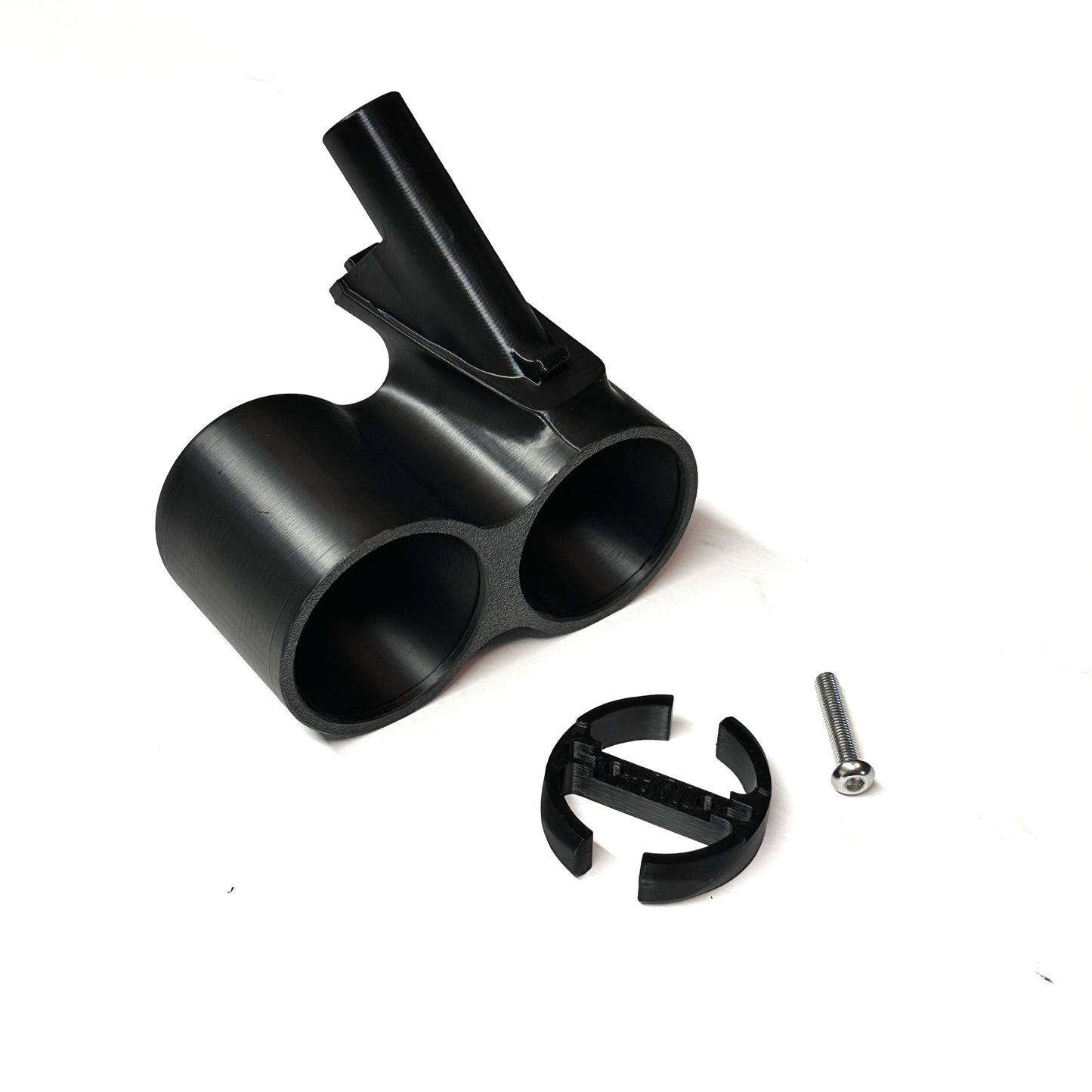 Dual gauge pod mount for 2018-2024 Jeep Wrangler grab handle cap