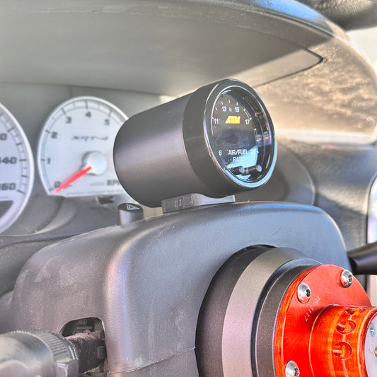 Universal gauge pod mount 52mm 4X viewing angles steering column dash cluster