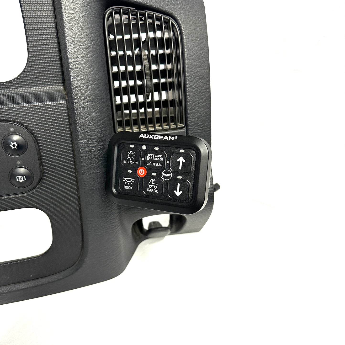 Custom Auxbeam mount for Ram 2002-2005 bezel 8 or 6 Gang