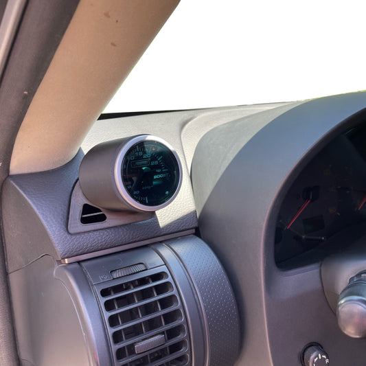 Single gauge pod mount for 2003-2005 G35 functional defrost vent (Pre-Facelift)