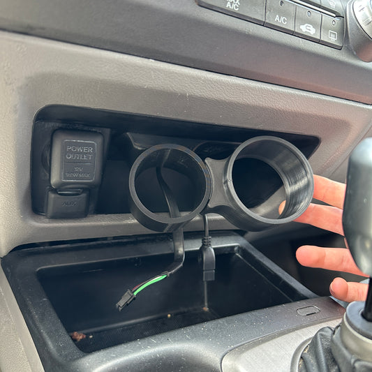 Gauge Pod Addition 60mm universal mounting custom Carzdeluxe product