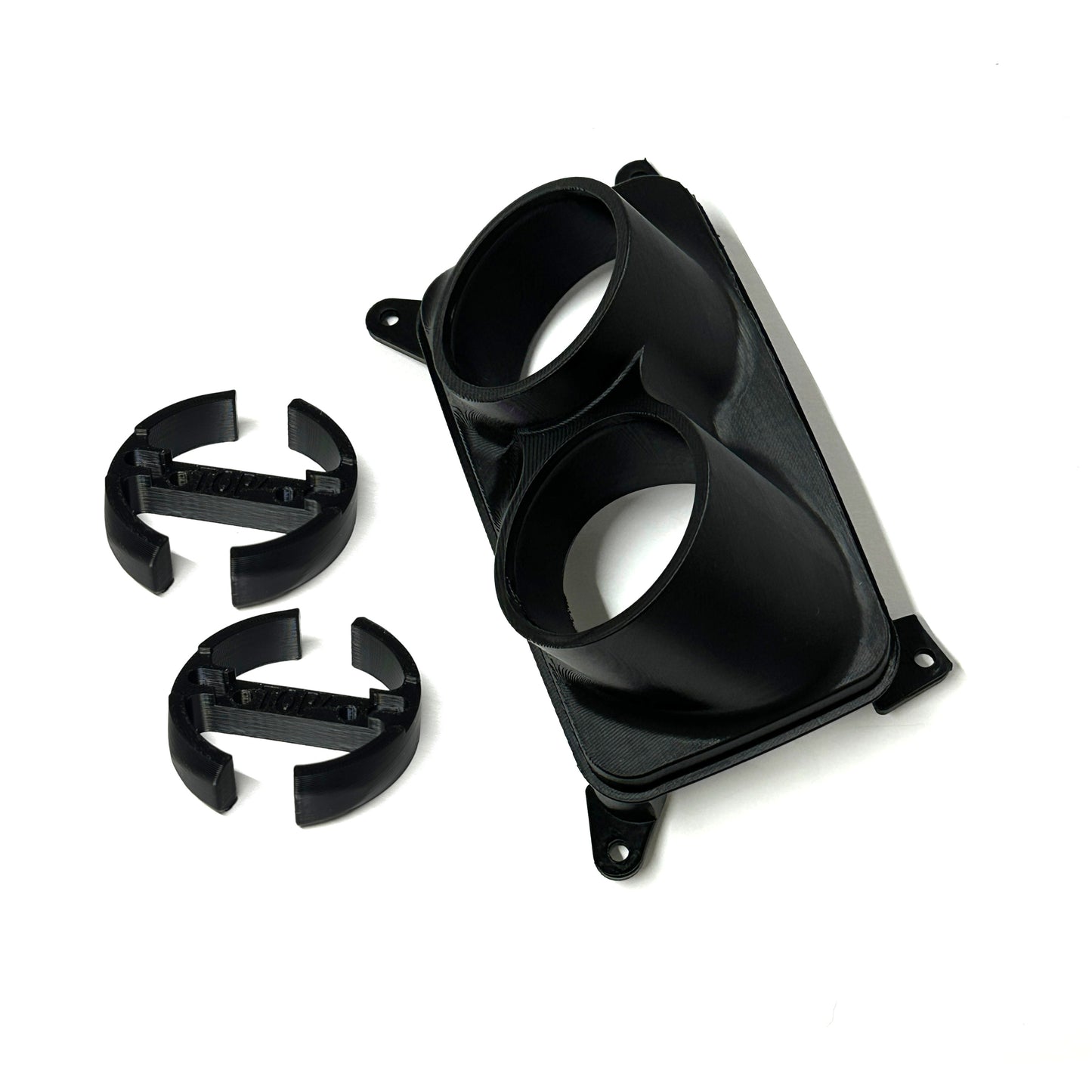 Dual gauge pod mount for 2013-2018 RAM center bezel