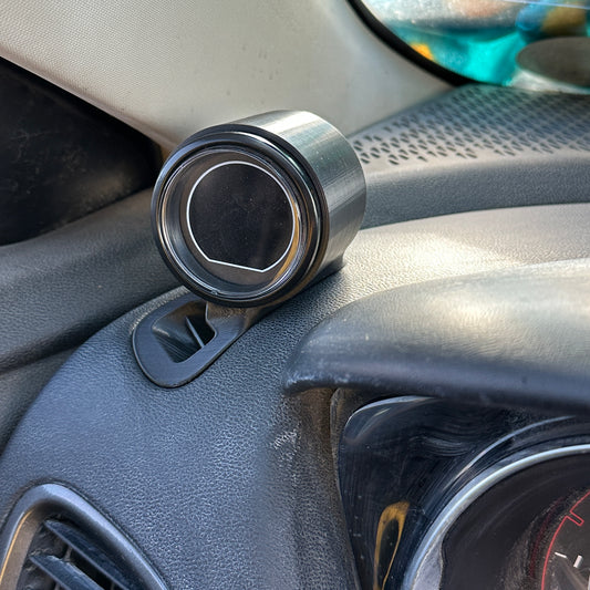 Single gauge pod mount for 2013-2016 Dodge Dart functional defrost vent