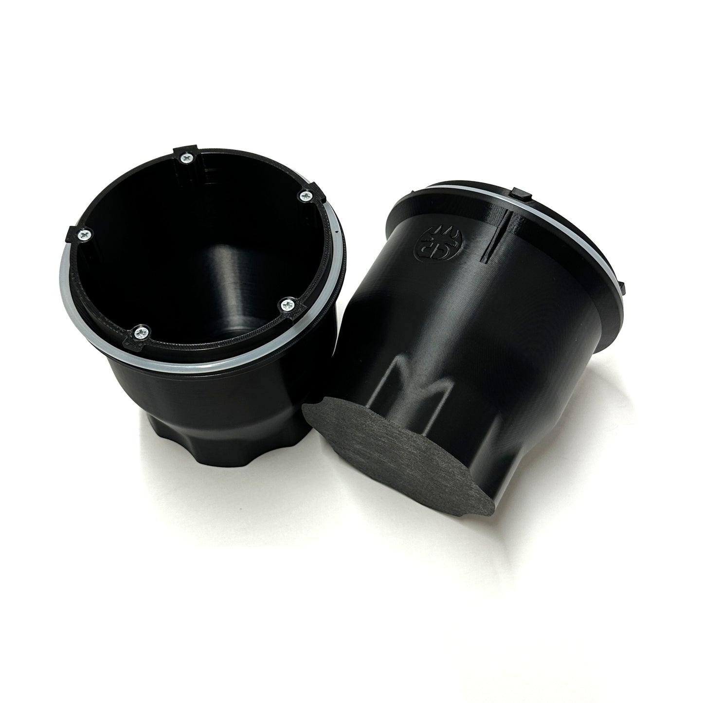2X Extended headlight dust cover caps +1.5" LED Spacer for 2015-2022 Colorado