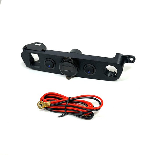 USB charging Voltmeter Aux switch Panel for 2000-2005 Neon SRT4 replaces bezel