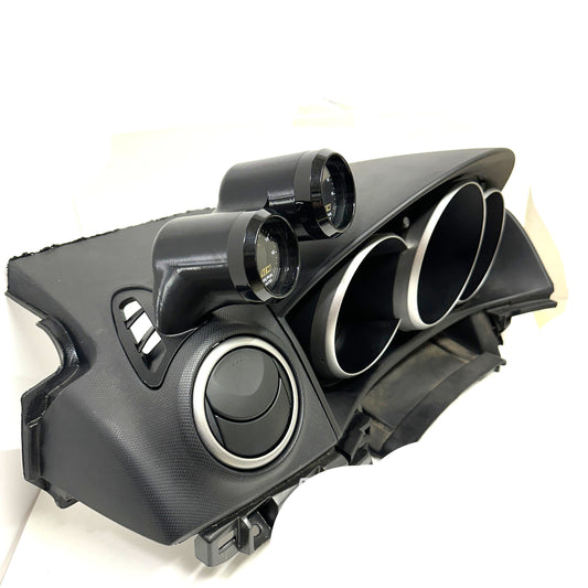 Dual gauge pod mount for 2004-2008 Mazda 3 functional defrost vent