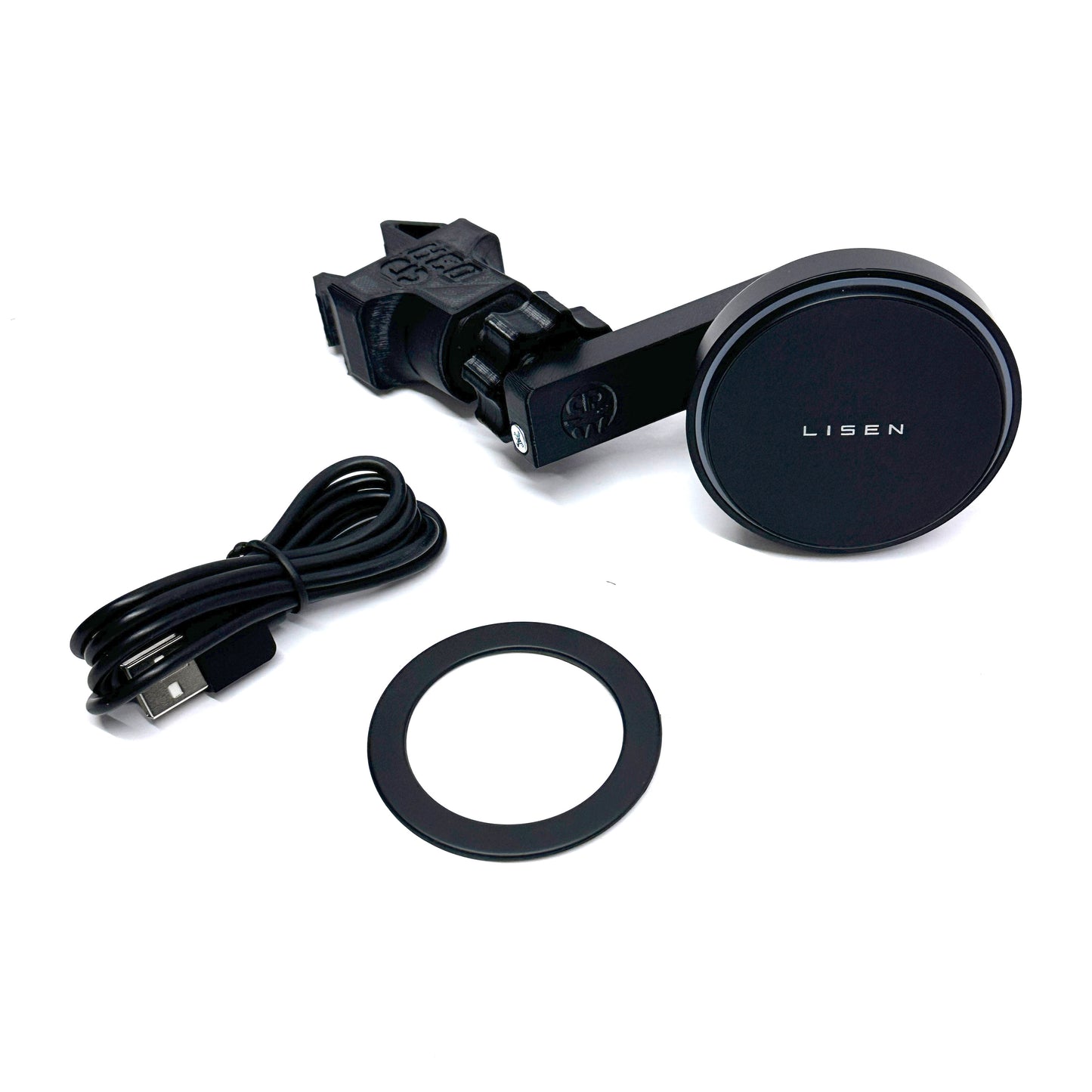 Custom phone mount for 2006-2011 Civic 8th gen replaces factory blank button