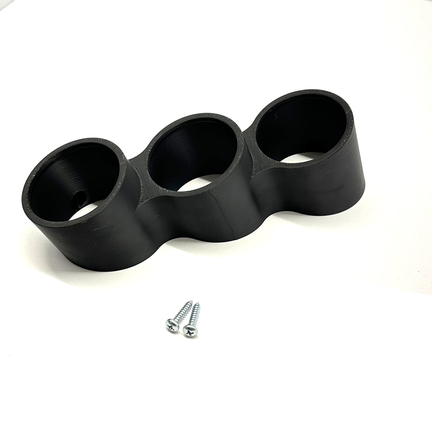 Triple gauge pod mount for 1992-1995 Civic EG lower factory bolt on