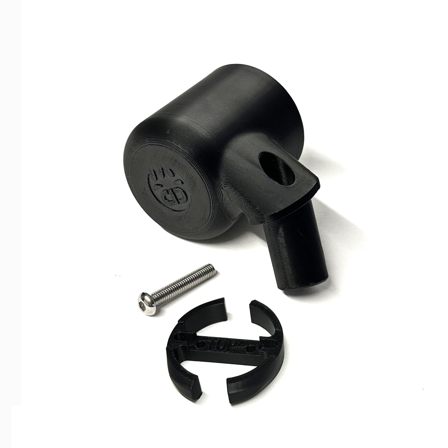 Single gauge pod mount for 2010-2018 Ram grab handle cap bolt on