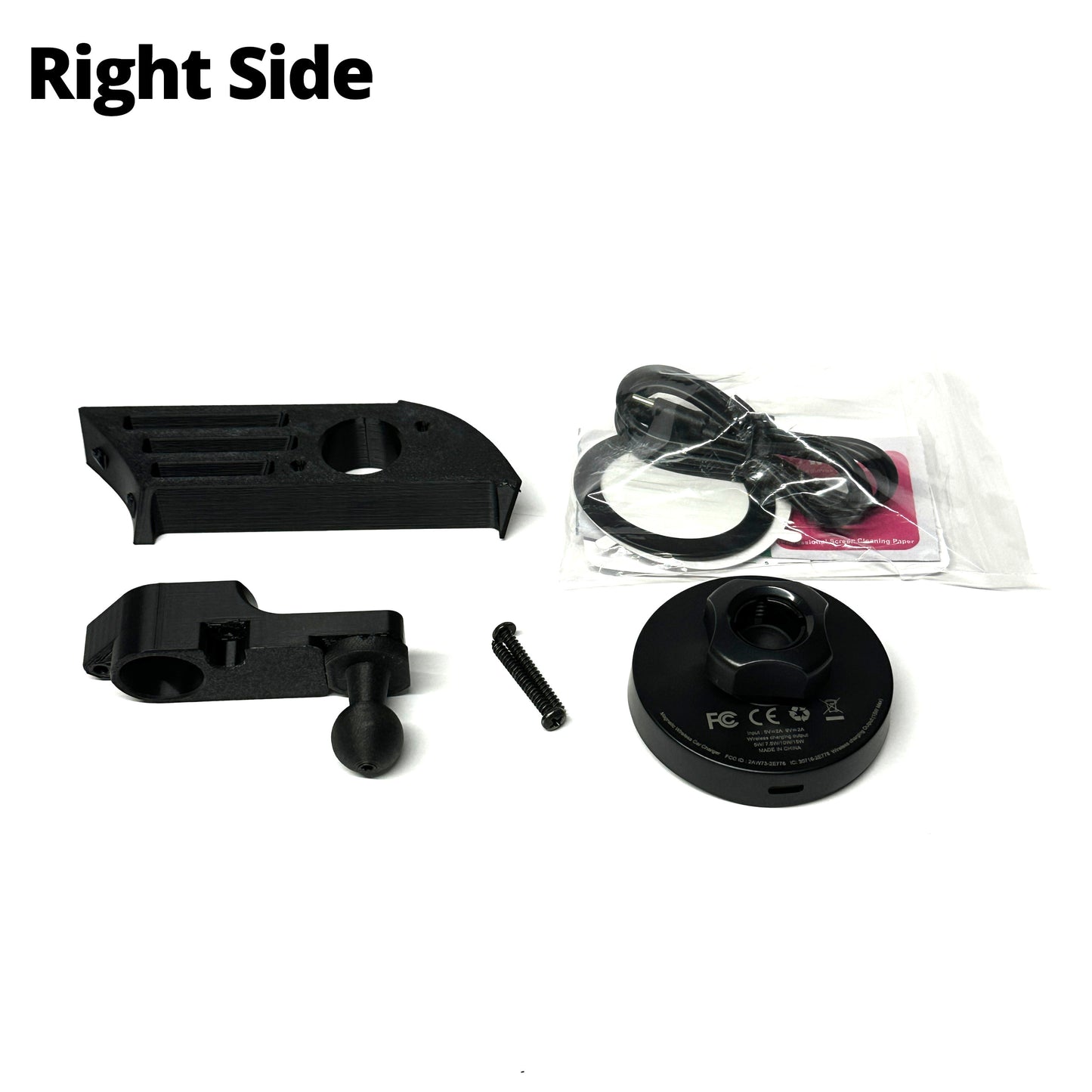 Custom phone mount for 1999-2009 S2000 Driver vent attachment RH LH