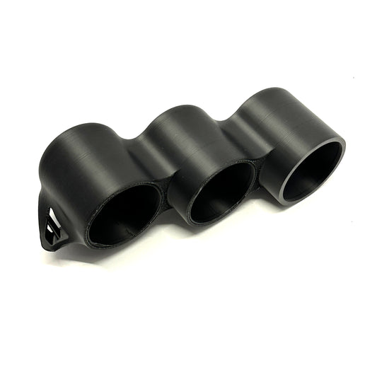 Triple gauge pod mount for 1992-1995 Civic EG functional defrost vent