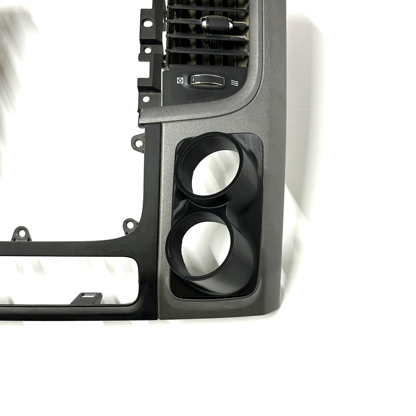 Dual gauge pod mount for 2013-2018 RAM center bezel