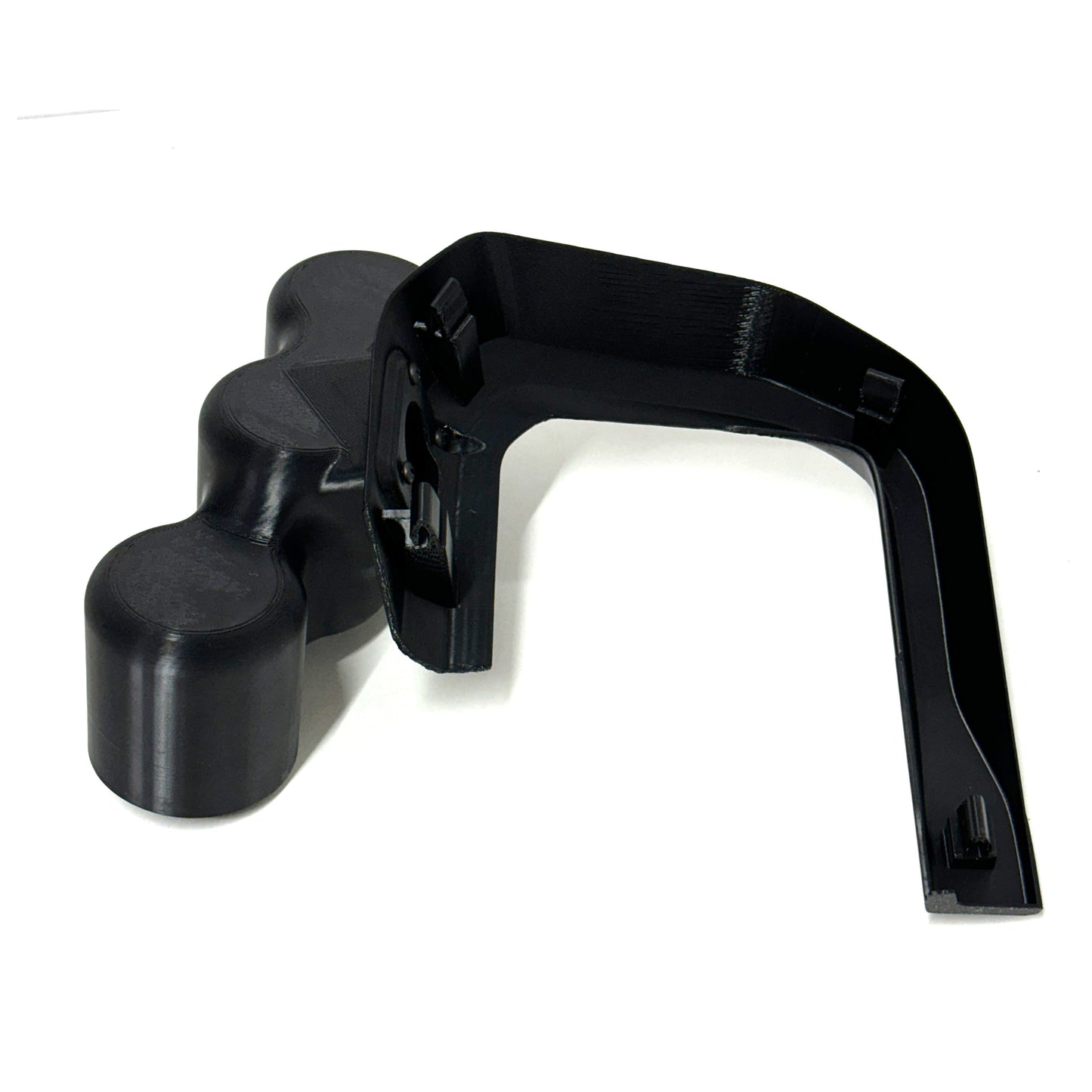 Triple gauge pod mount for 2021-2025 Ford F150 Vent bezel cover (3D printed)