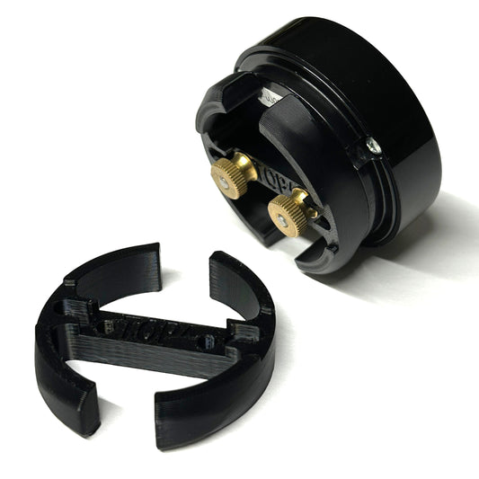 Easy snap in bracket mount for AEM X Series Gauge install Fits BANKS Gauge