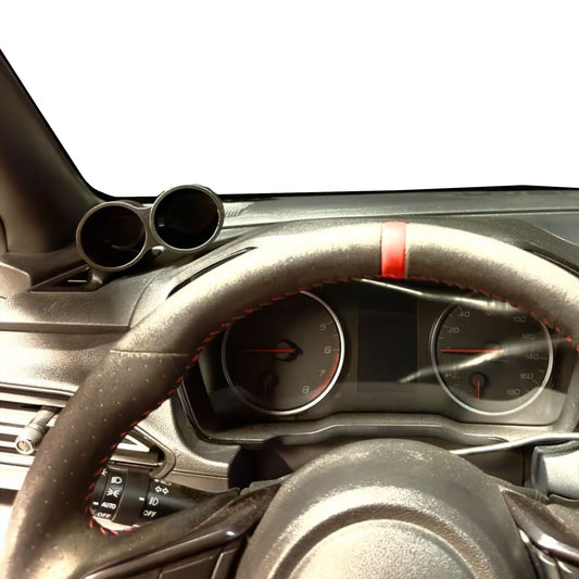 Dual gauge pod mount for 2022-2025 Subaru WRX functional defrost vent