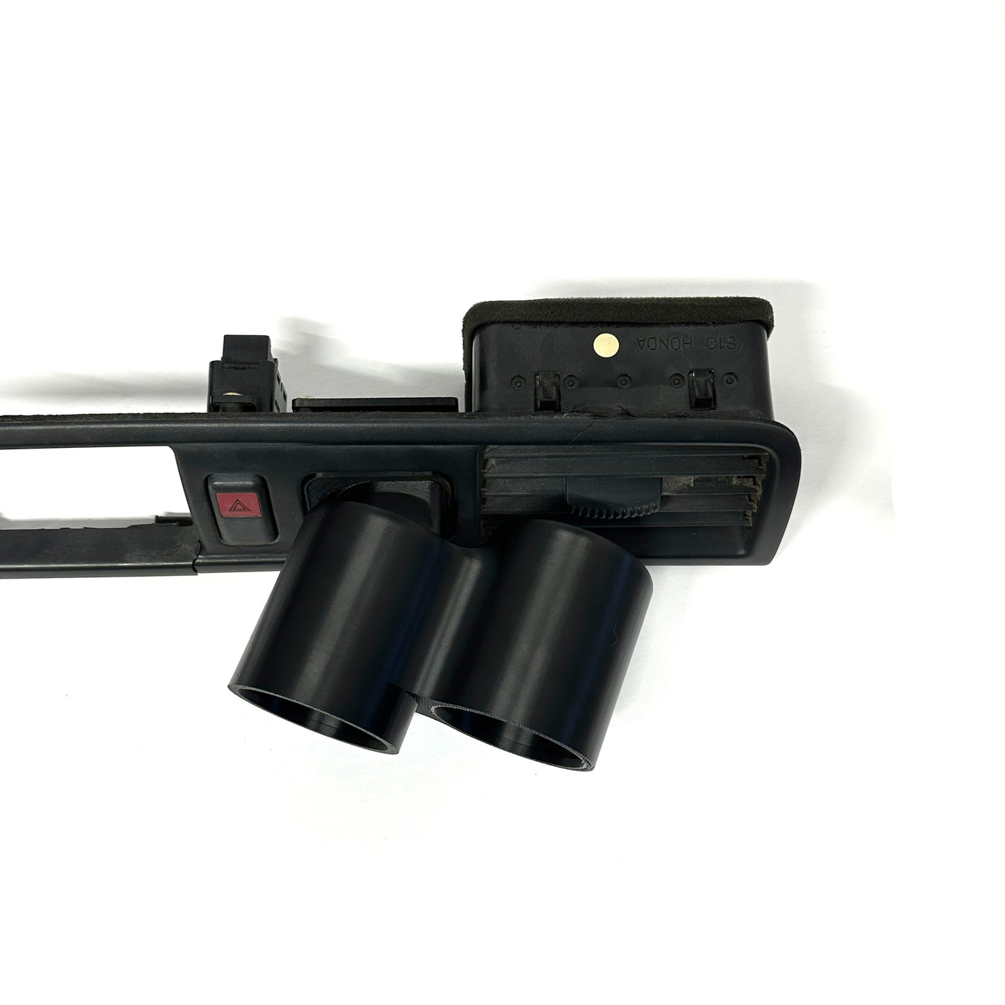 Dual gauge pod mount for 1997-2001 CRV replaces factory clock