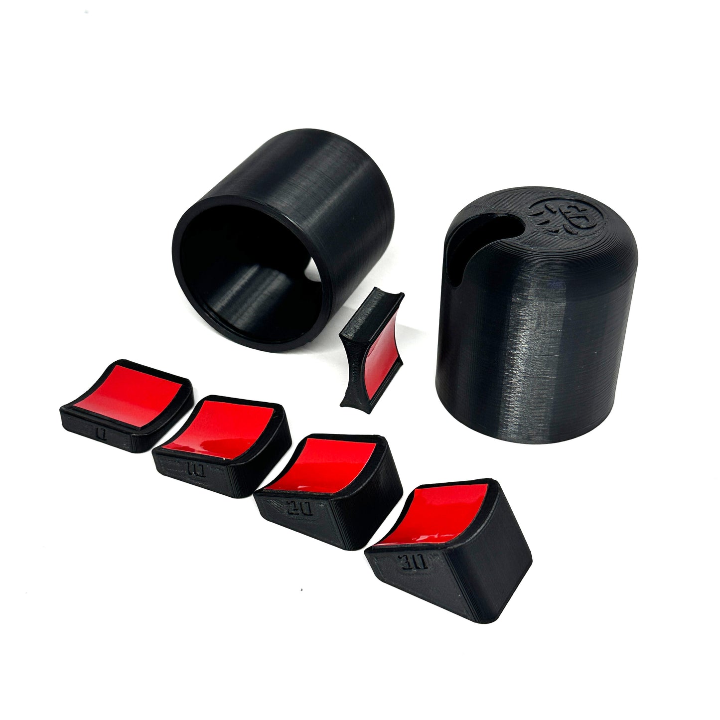 Dual Universal gauge pod mount 52mm 4X viewing angles steering column dash cluster