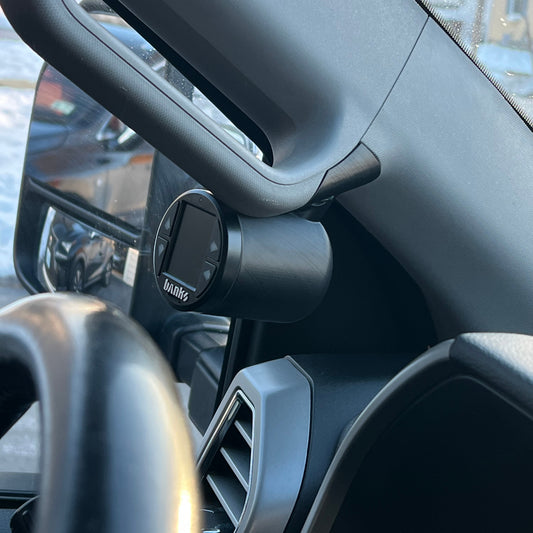 Gauge pod mount for 2015-2022 Ford F150 A-pillar grab handle cap Fits Raptor