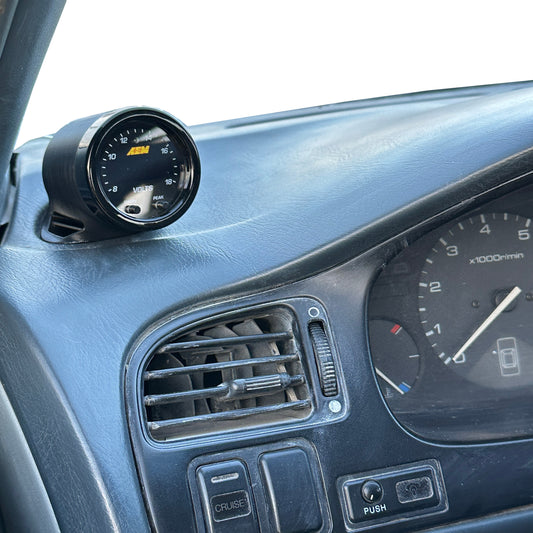 Single gauge pod mount for 1994-1997 Accord functional defrost vent