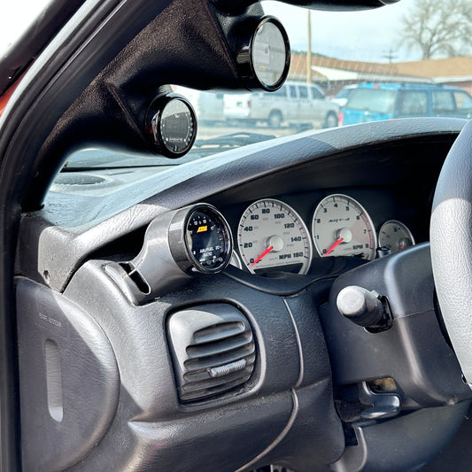 Single X Series gauge pod mount for 2000-2005 Neon SRT4 functional defrost vent