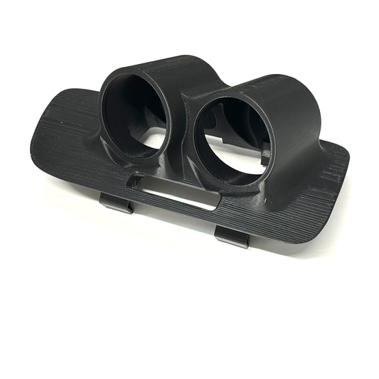 Dual 52mm gauge pod mount for 1996-2000 Civic EK center defrost vent