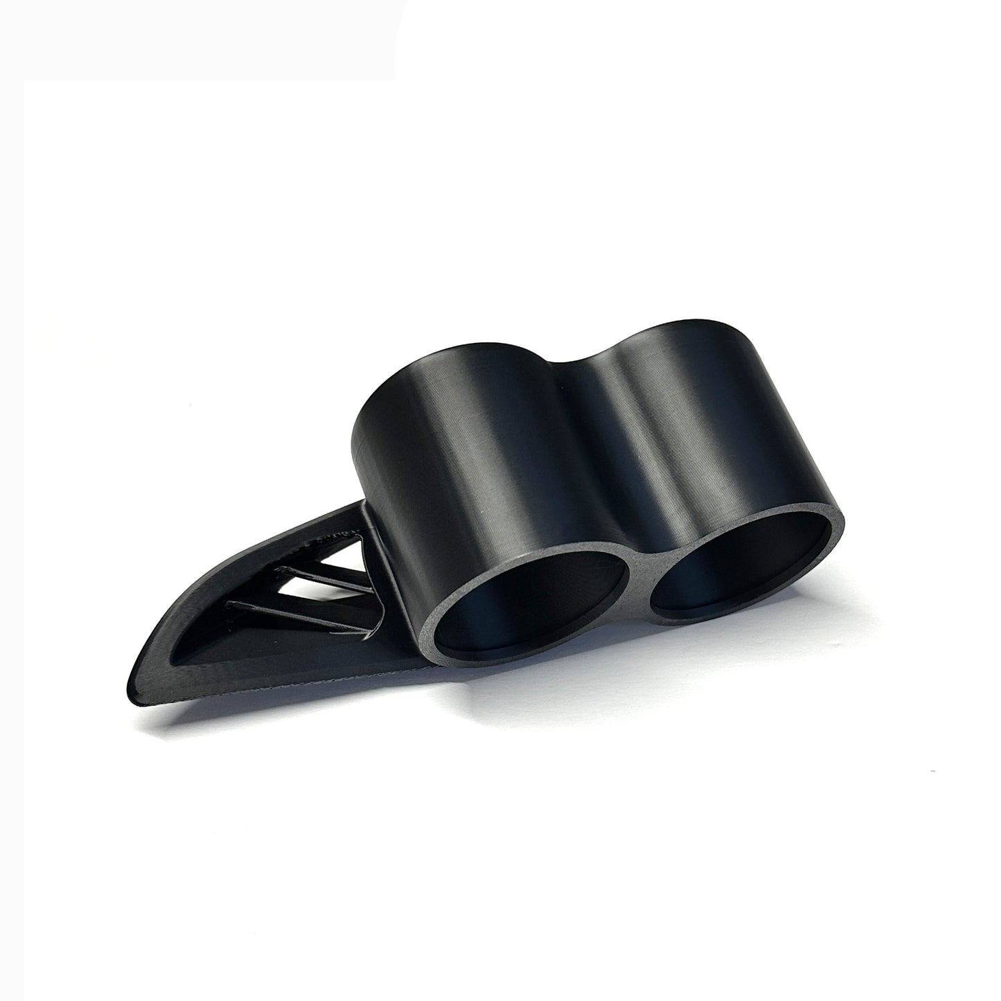 Dual gauge pod mount for 2016-2020 Civic 10th gen functional defrost vent