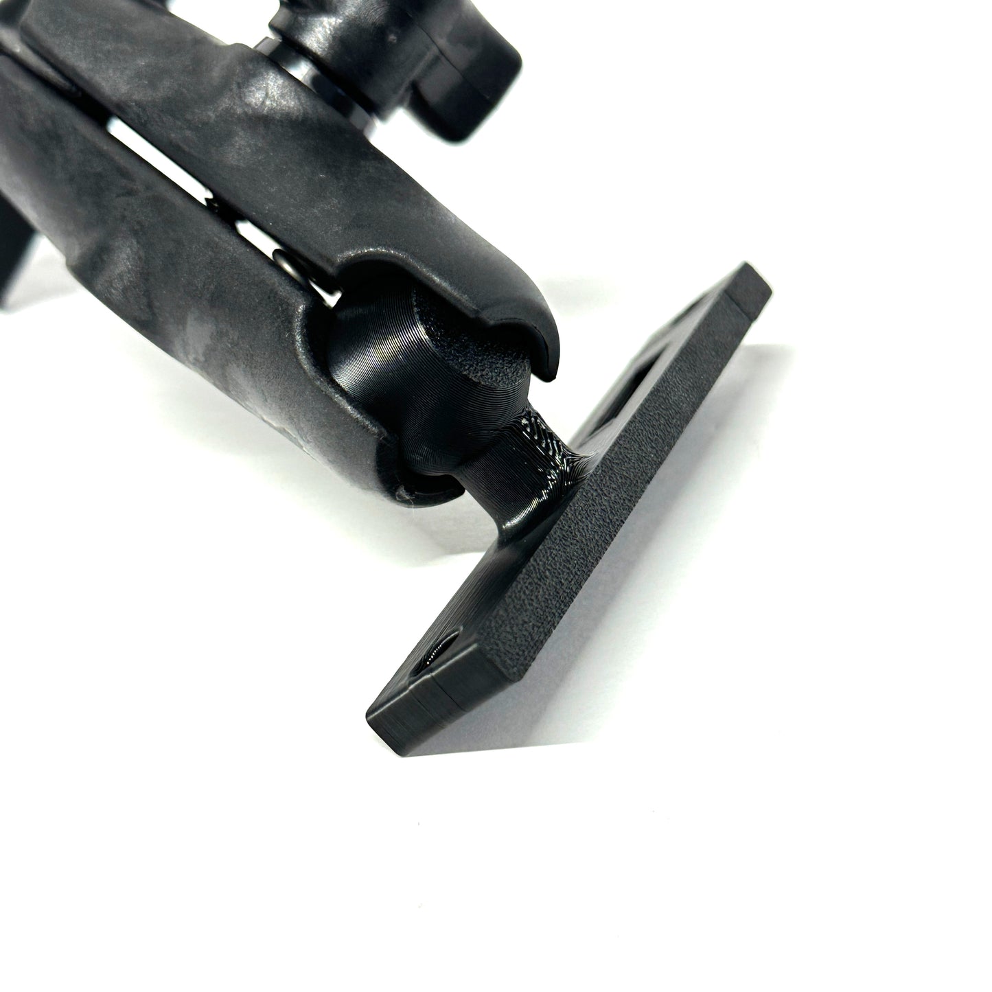 Universal Auxbeam 1" (25mm) ball mount for 6 gang and 8 Gang telescoping (Male)