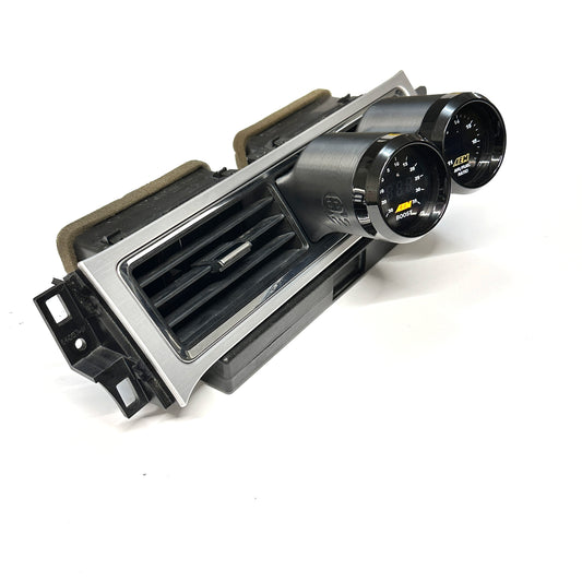 Dual gauge pod mount for 2010-2014 Mustang Replaces 12v plug