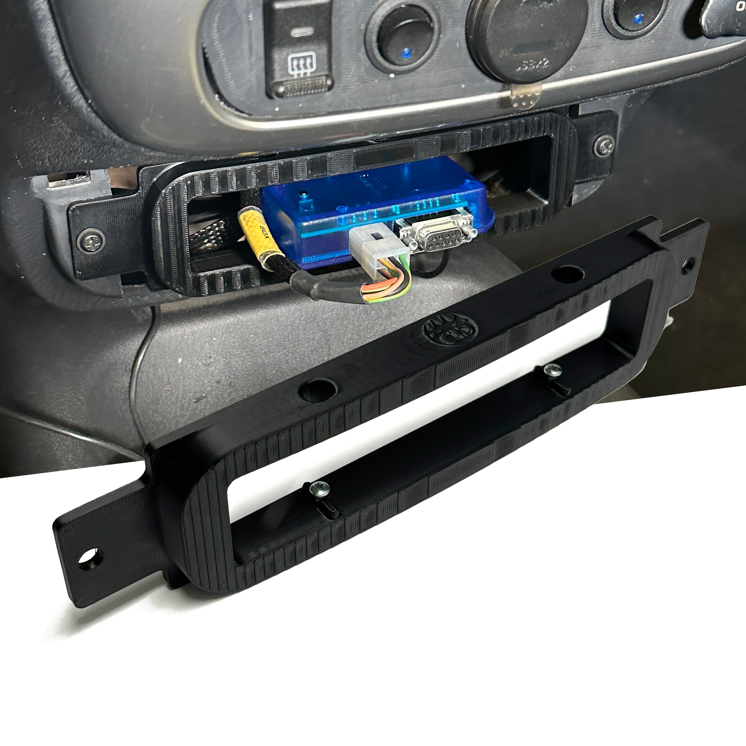 Wot box install bracket for 2000-2005 Neon SRT4 N2MB replaces factory CD changer Wot box install bracket for 2000-2005 Neon SRT4 N2MB replaces factory CD changer