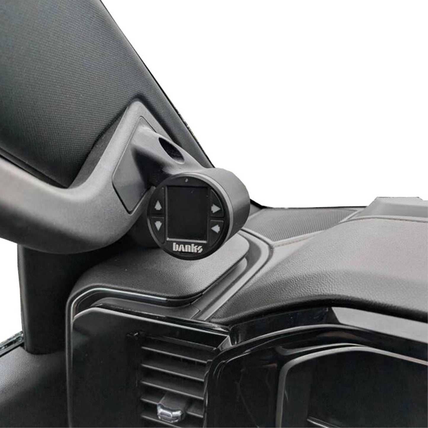 Gauge pod mount for 2022-2025 Chevy Silverado 1500 2500 Sierra grab handle