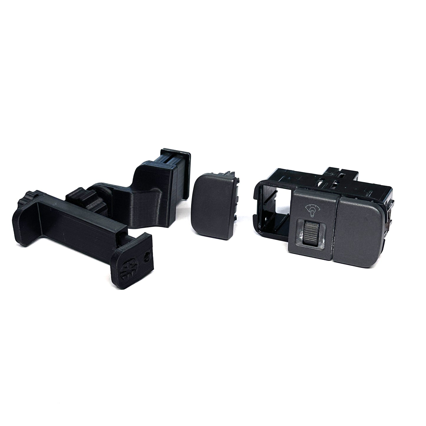 Custom phone mount for 1992-1995 Civic EG replaces factory blank button