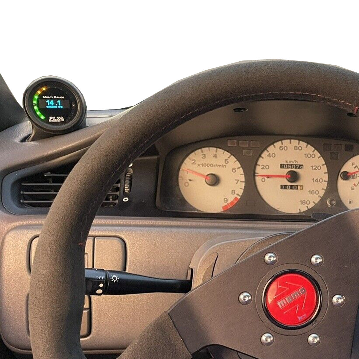 Single gauge pod mount for 1992-1995 Civic EG functional defrost vent (Original)