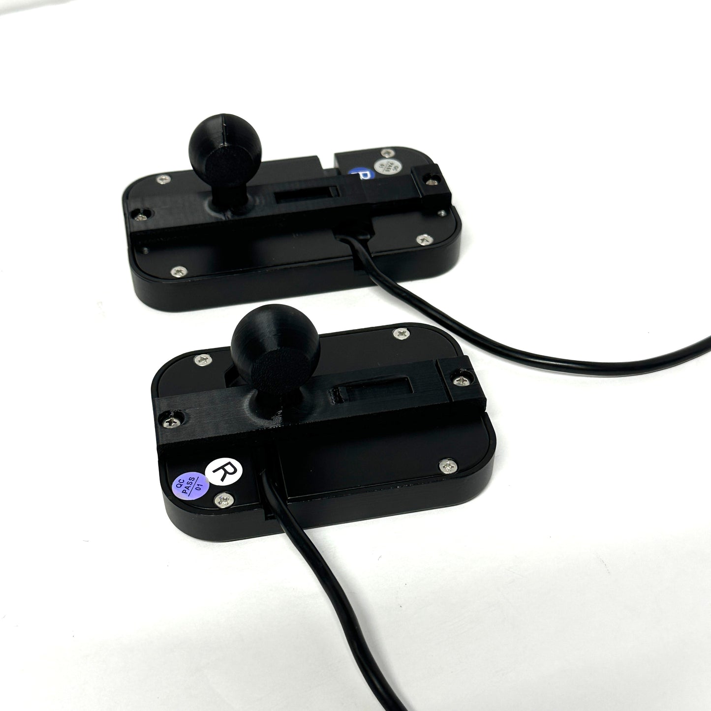 Universal Auxbeam 1" (25mm) ball mount for 6 gang and 8 Gang telescoping (Male)
