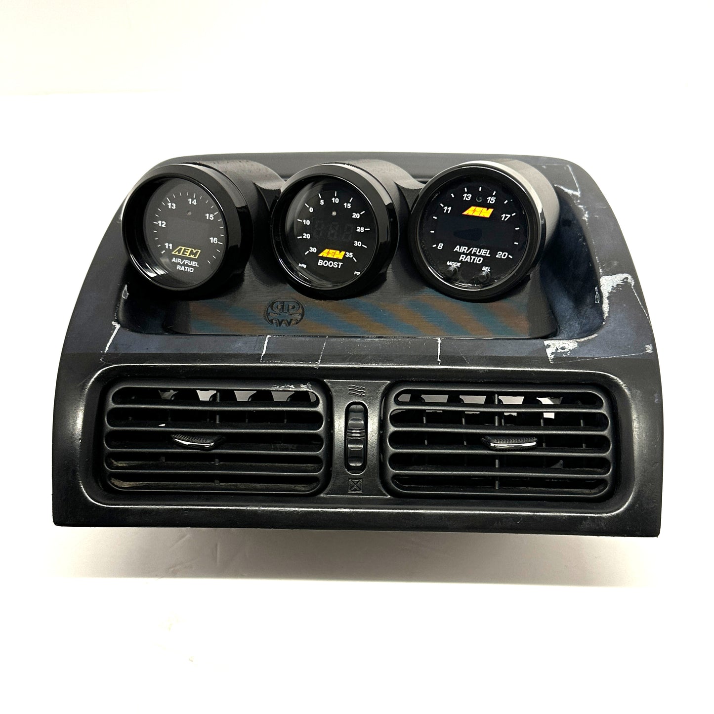 Triple gauge pod mount for 2001-2005 Is300 replaces factory storage compartment