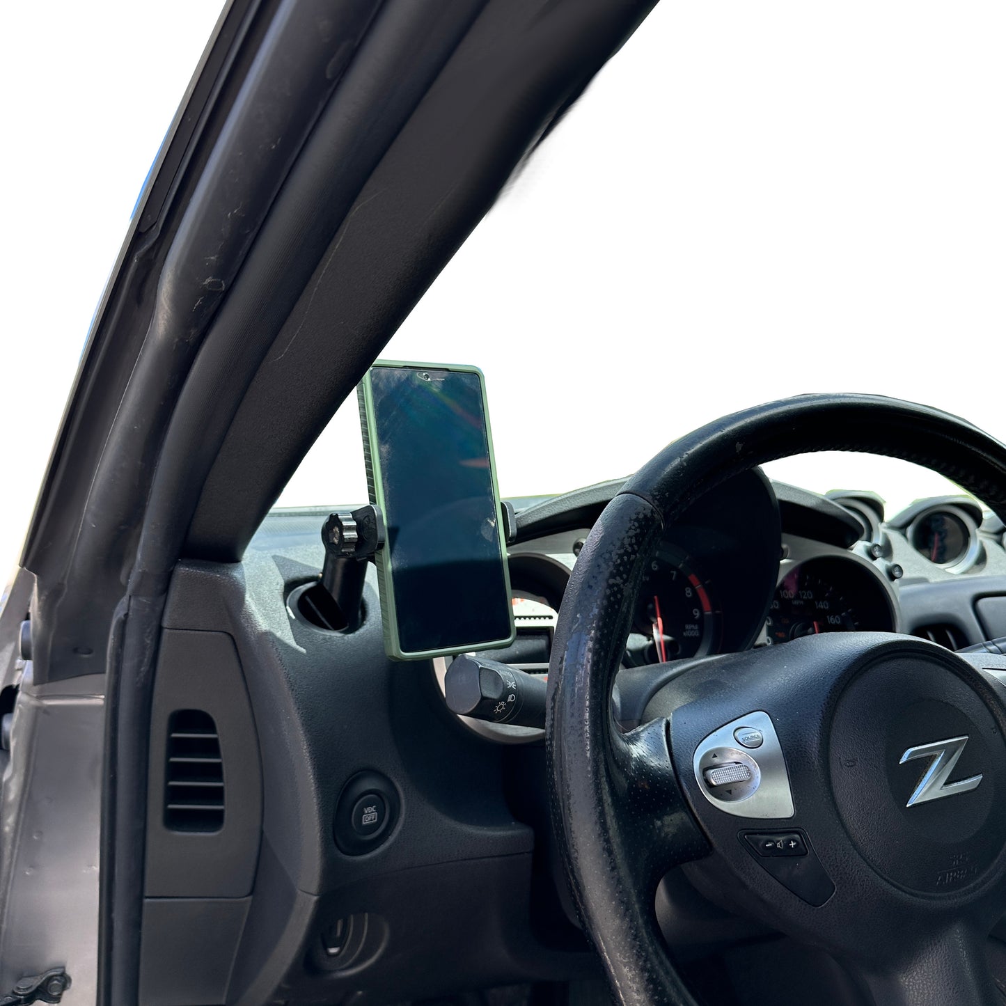Custom phone mount for Nissan 370Z Magsafe or clamp Functional Vent 2009-2025 Z