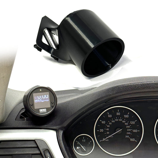 Single gauge pod mount for 2012-2019 BMW 3 Series F30 F80 Functional vent