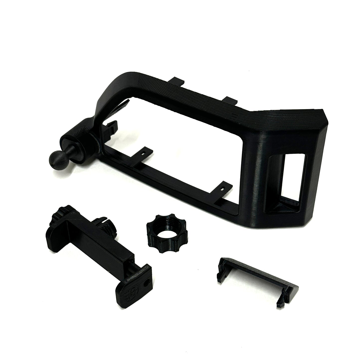 Custom 17mm phone mount for 2015-2020 F150 Vent Bezel (Vent not included)
