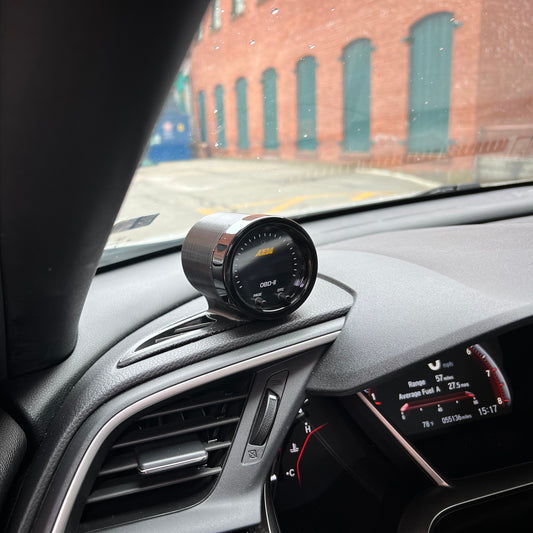 Single gauge pod mount for 2016-2020 Civic 10th gen functional defrost vent