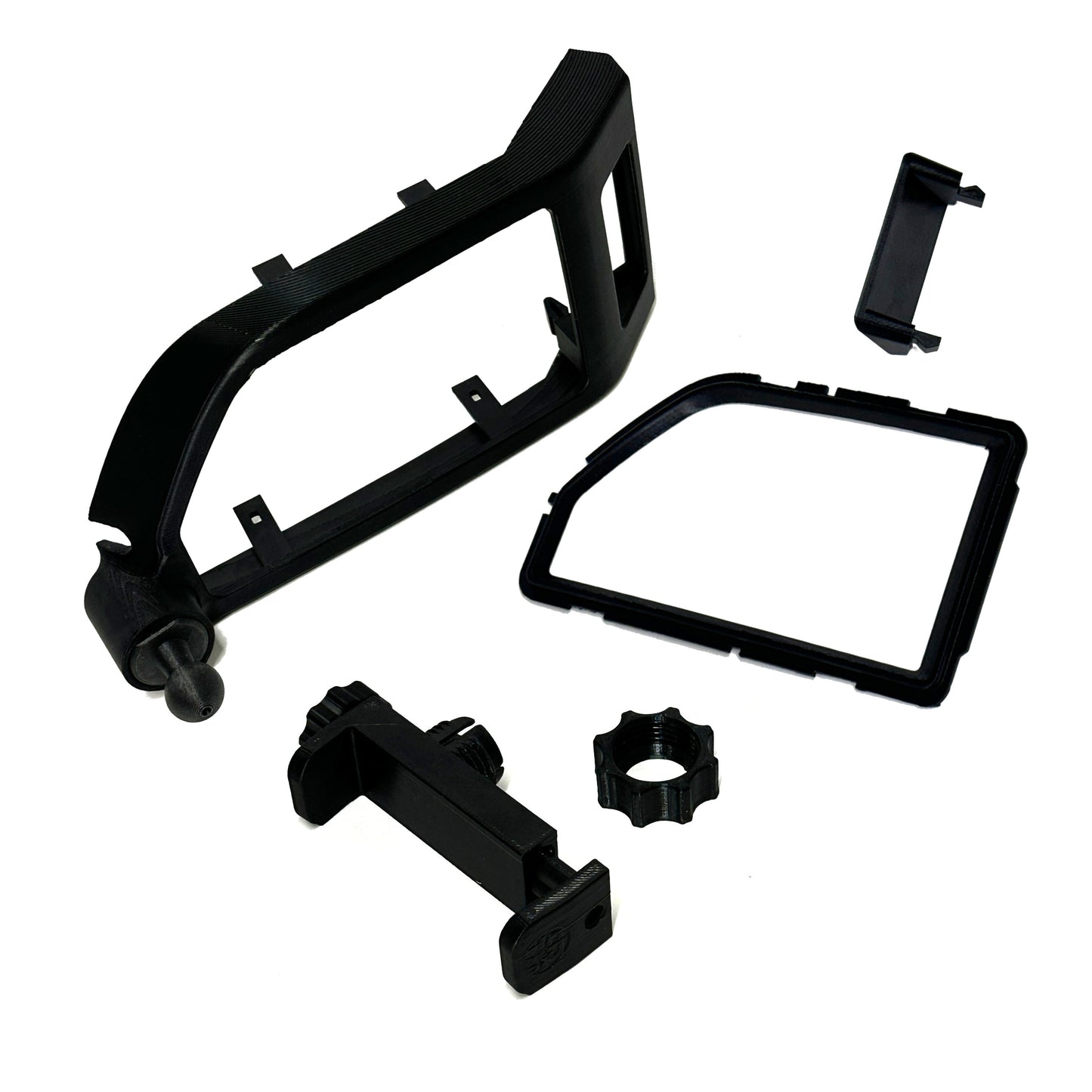 Custom 17mm phone mount for 2015-2020 F150 Vent Bezel (Vent not included)